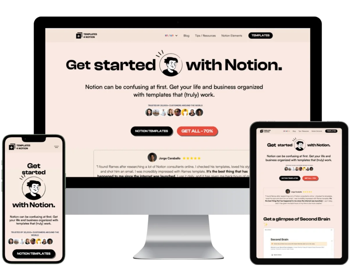 Notion Templates & Content Business