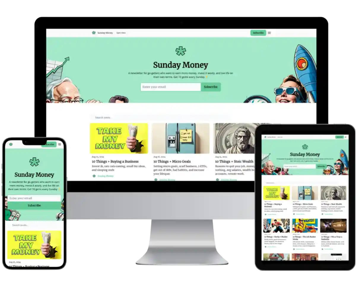 Personal Finance and Investing Newsletter