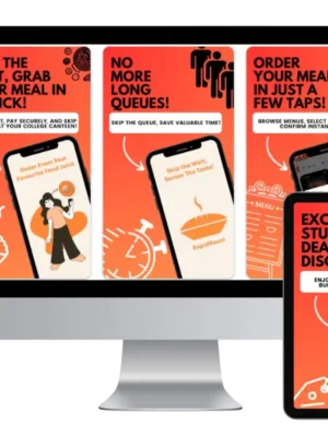 Food Ordering Mobile App for restaurants to list themselves and customers to order food online.