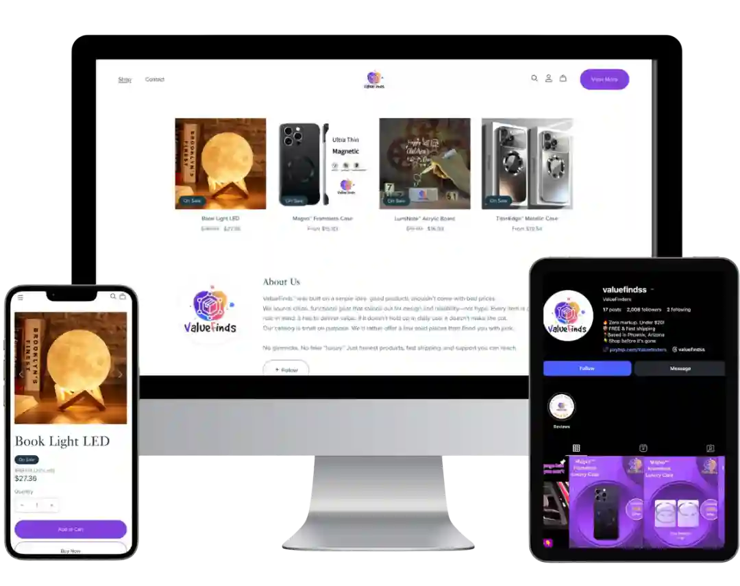 E-commerce ValueFInds