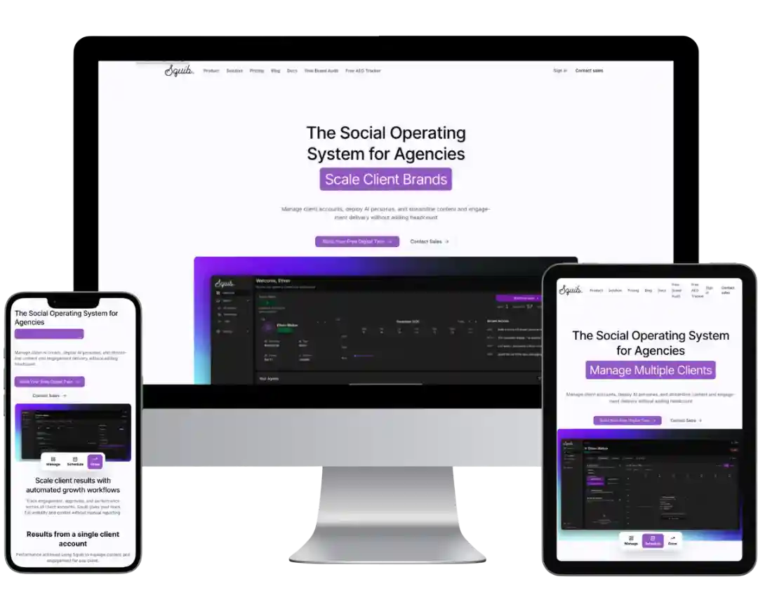 Squib - AI Social Media Automation Platform